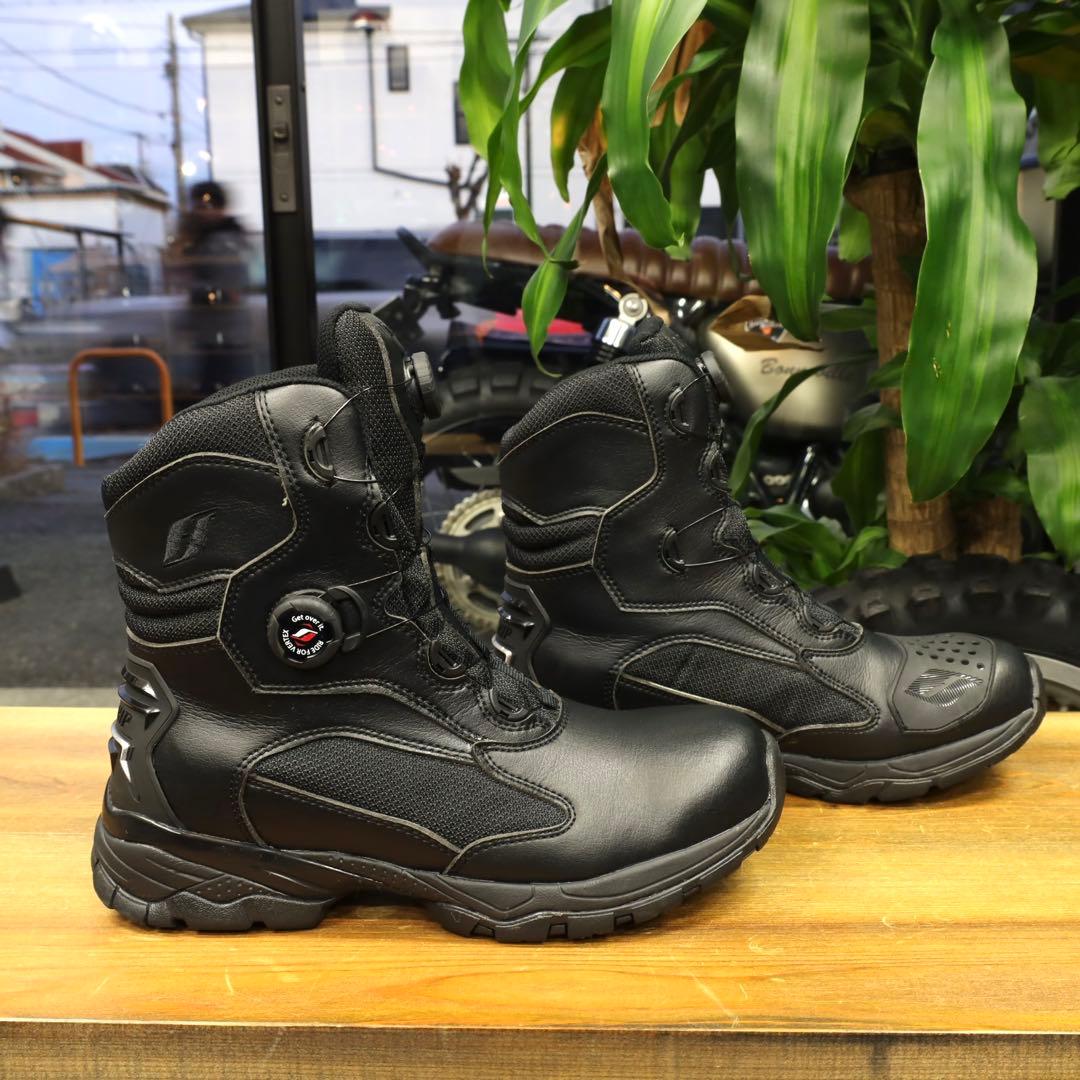 着用1回★フラッグシップ タクティカルライディングブーツ ブラック/28cm