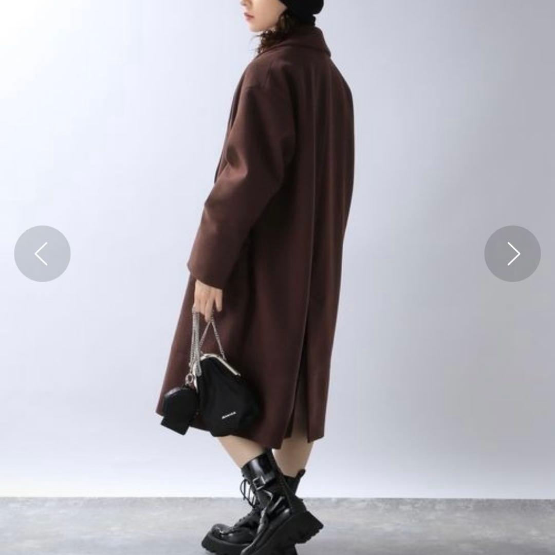 新品　ジーナシス　ウーリーテックBIGカラーコート