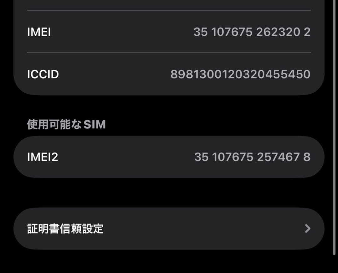 スマートフォン本体 iPhone17pro