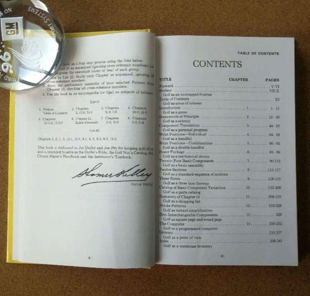 ホーマー・ケリー　英語版 The Golfing Machine