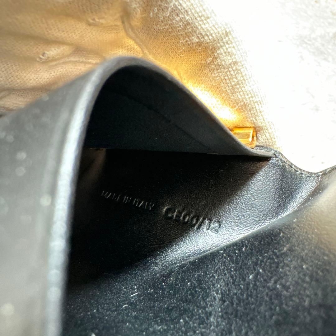 ★未使用★CELINE セリーヌ キーケース ブラックマカダム 保管袋付き