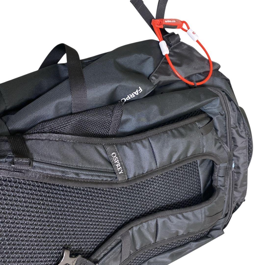 Osprey Farpoint 55 ブラック バックパック