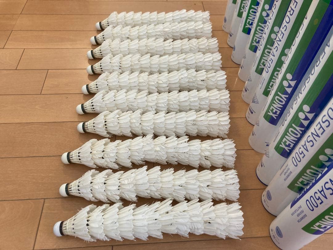 【専用】エアロセンサ500など　リペア済み基礎打ち・ノック用シャトル126個