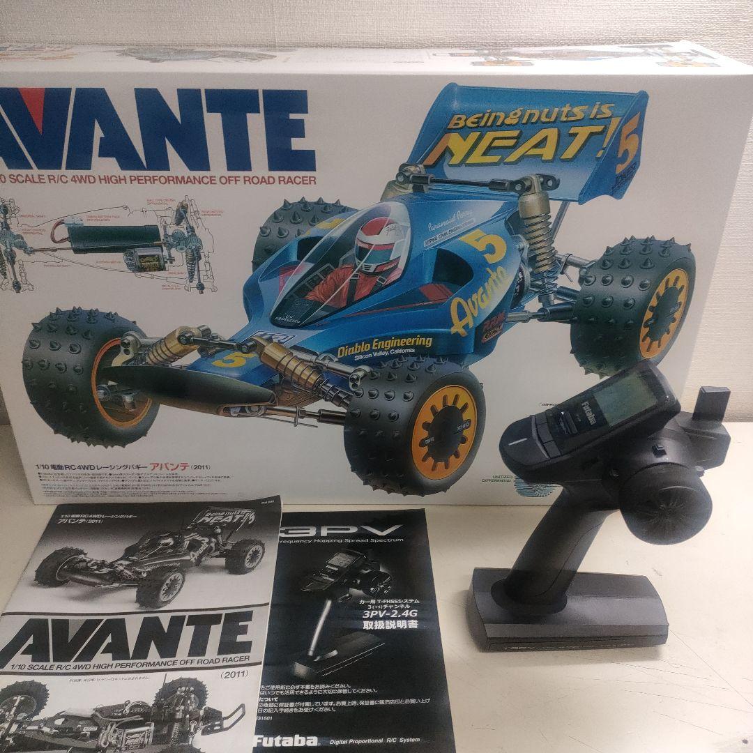 【走行少】タミヤ アバンテ（2011）、プロポ、メカ付き
