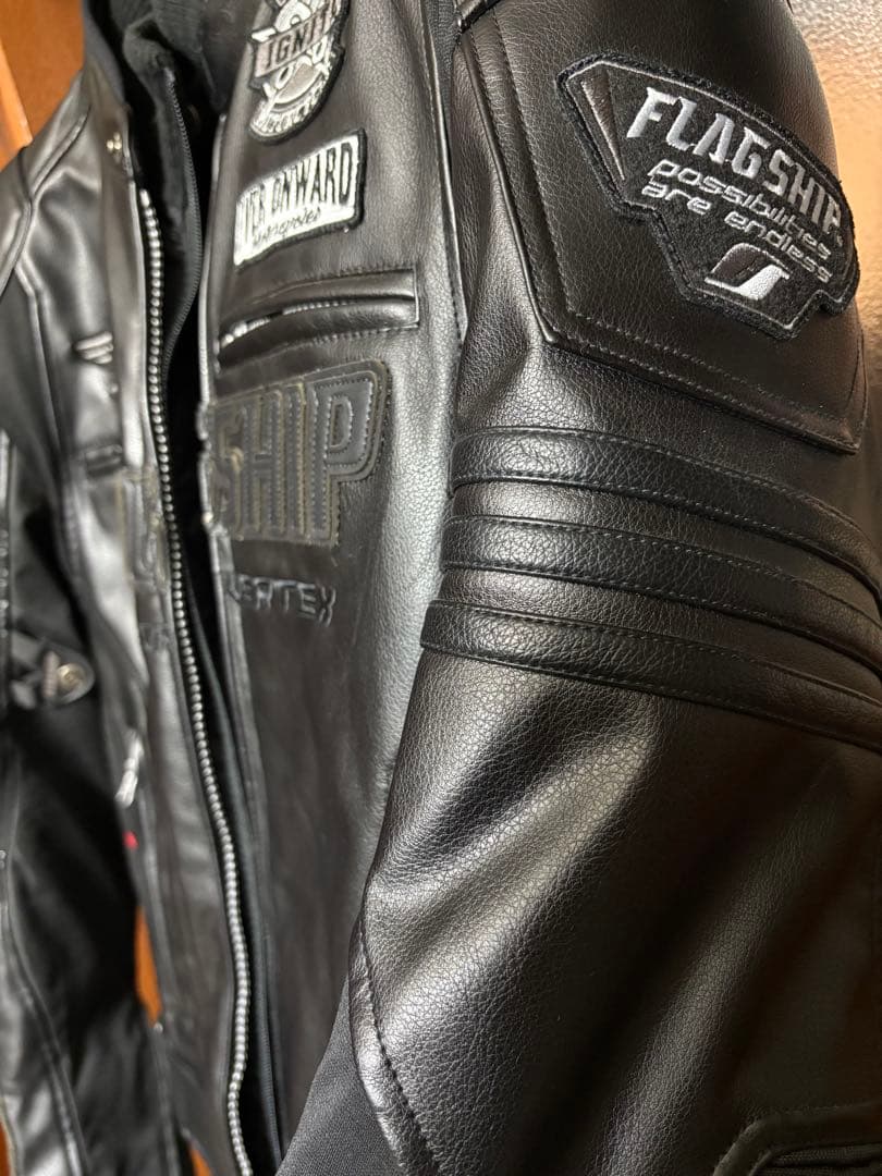 【本日限定！】FLAGSHIP レザー ジャケット Lサイズ