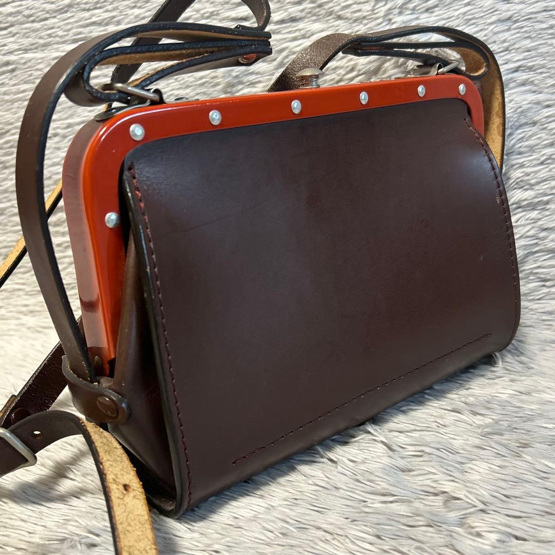 車掌鞄　革鞄　レザーバッグ　ショルダーバッグ　クロスボディ　ヴィンテージバッグ
