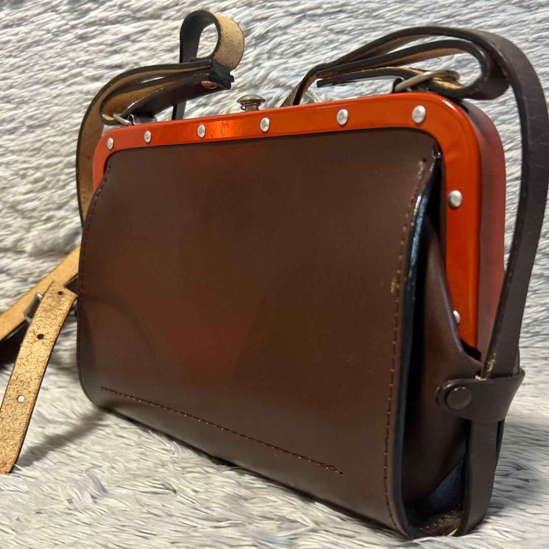 車掌鞄　革鞄　レザーバッグ　ショルダーバッグ　クロスボディ　ヴィンテージバッグ