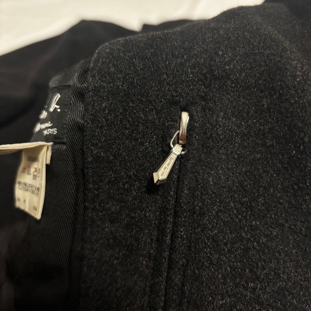 フランス製 riri Agnes b. カシミヤ ウール ジャケット ベルト