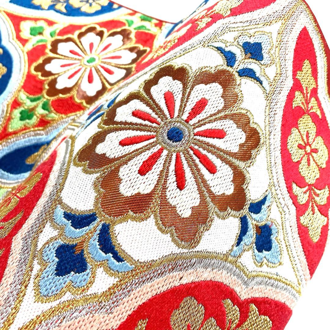 専用帯5145 4720 二点セット ●川島織物謹製 高級 正絹 六通 袋帯