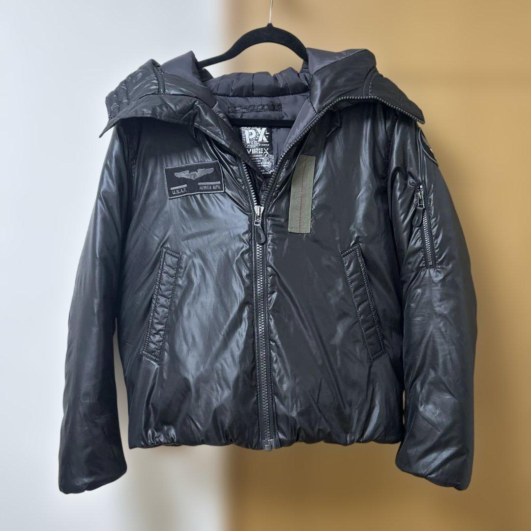 り*ー様 AVIREX 5th AIR FORCE フーデットジャケット