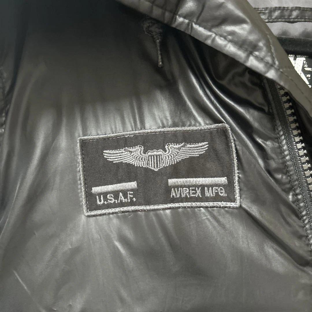 り*ー様 AVIREX 5th AIR FORCE フーデットジャケット