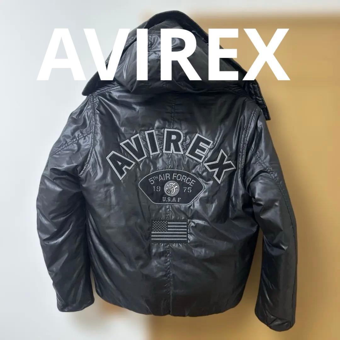 り*ー様 AVIREX 5th AIR FORCE フーデットジャケット