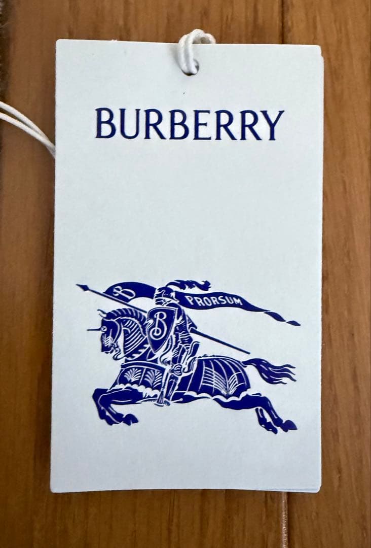 未使用品　BURBERRY リバーシブル　ストール　ブラック/ベージュ　カシミヤ