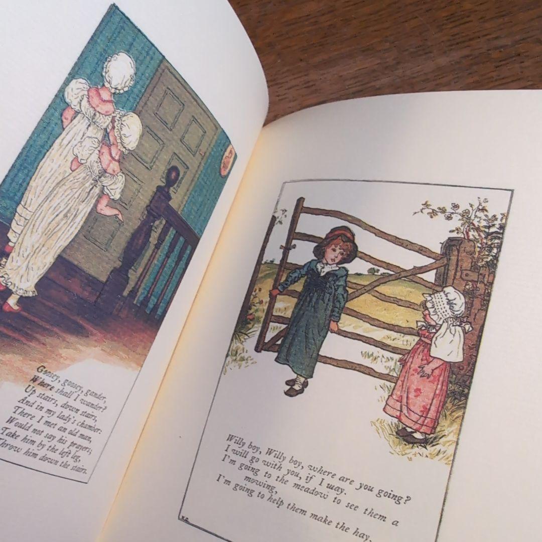 なつかしいわらべうた　マザー・グース　トランプ　ケイト・グリーナウェイ絵本