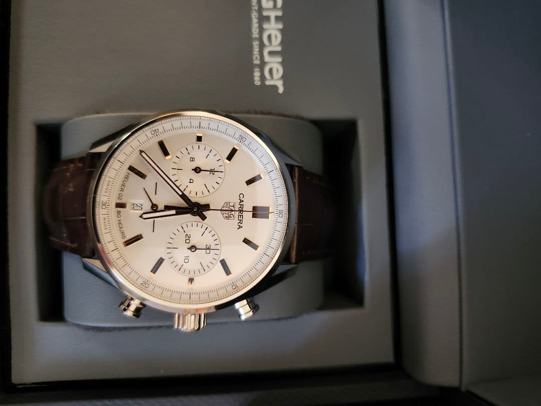 TAG Heuerタグ・ホイヤーカレラ 　02 エレガントクロノグラフ 42ｍｍ