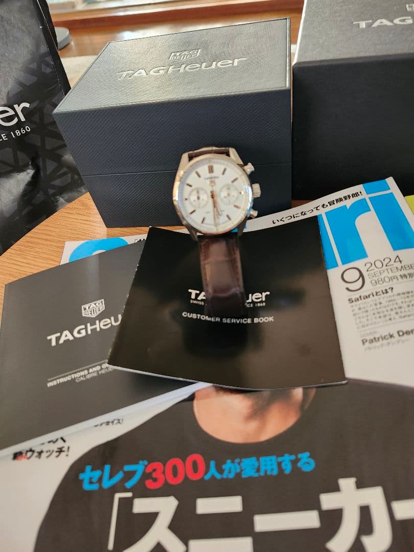 TAG Heuerタグ・ホイヤーカレラ 　02 エレガントクロノグラフ 42ｍｍ