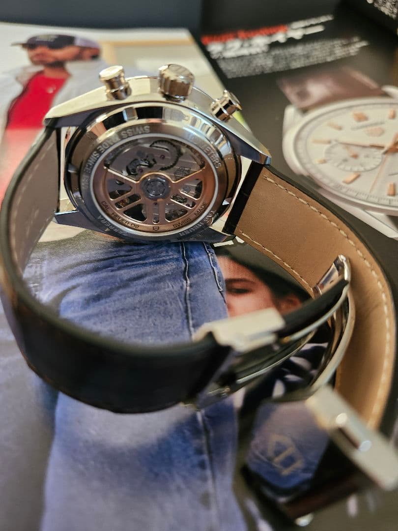 TAG Heuerタグ・ホイヤーカレラ 　02 エレガントクロノグラフ 42ｍｍ