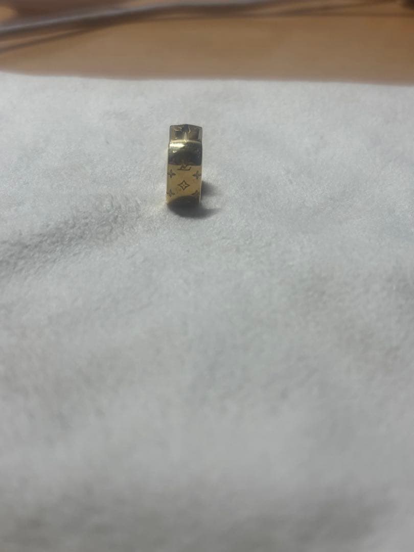 LOUIS VUITTONブックレドレイ・ナノグラムピアス