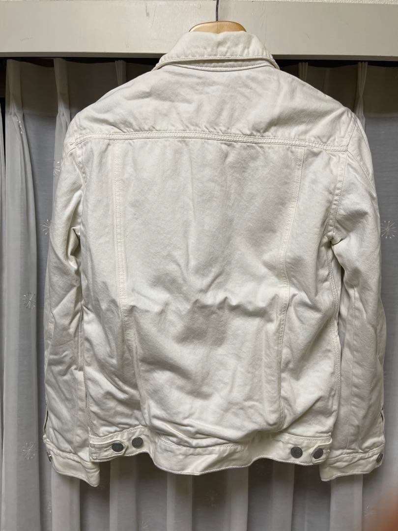 【新品未使用タグ付】Delay by Win&Sons 冬用デニムジャケット 白