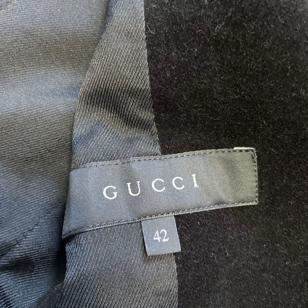 グッチ　ベロア　ブラック　サイズ42 ジャケット