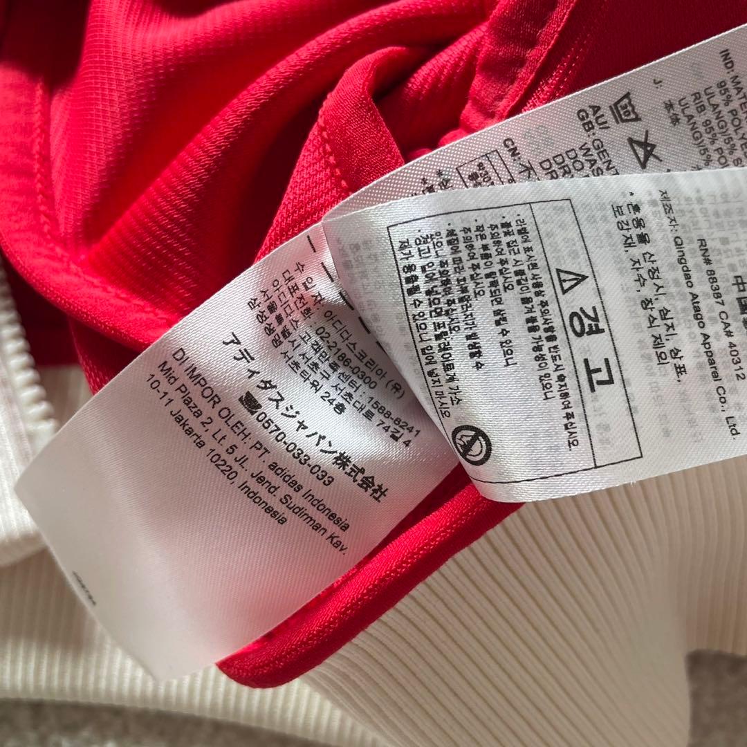 ジェニ着 adidas × AVAVAV クロップドジャケット