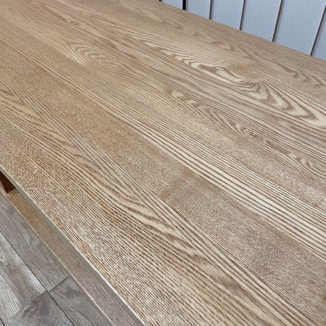 【美品】アクタス シンフォニー 110 リビングテーブル 久和屋　天然木　タモ材