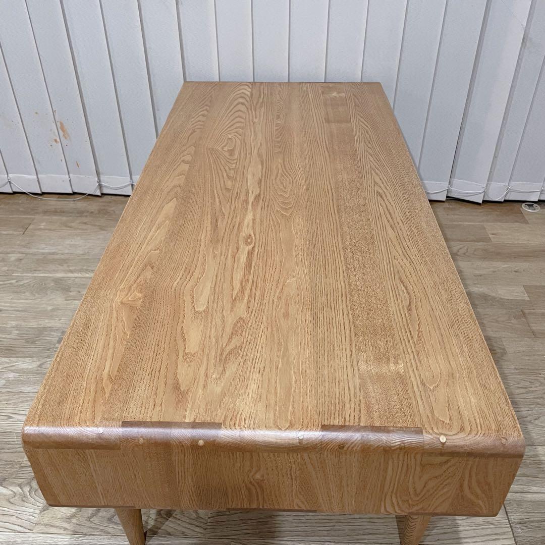 【美品】アクタス シンフォニー 110 リビングテーブル 久和屋　天然木　タモ材