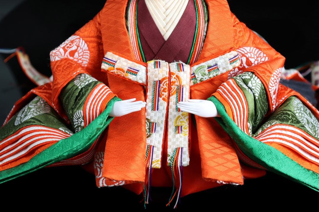 京人形 田中彌 雛人形 平安 田中弥 ひな 共箱