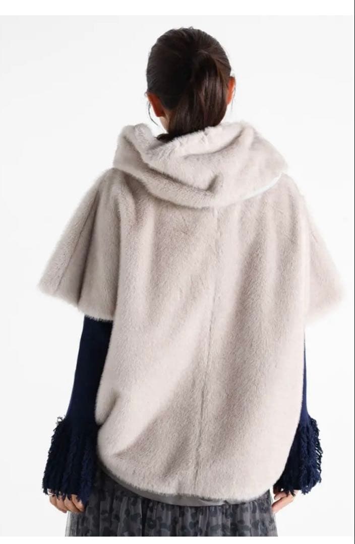 ミンクライクフェイクファーコート　VIN 新品未使用　タグ付き