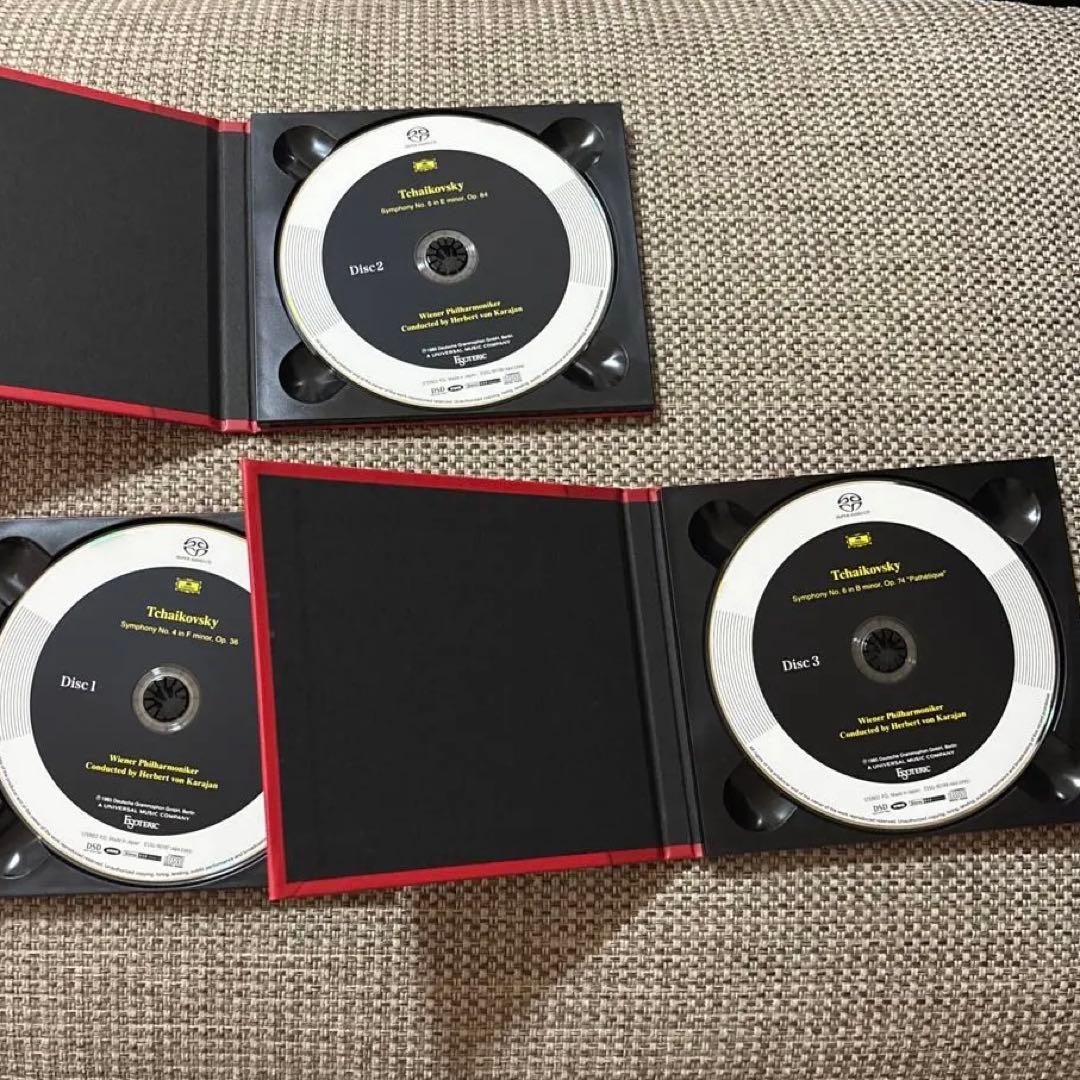 カラヤン　/ チャイコフスキー交響曲4-6 SACD