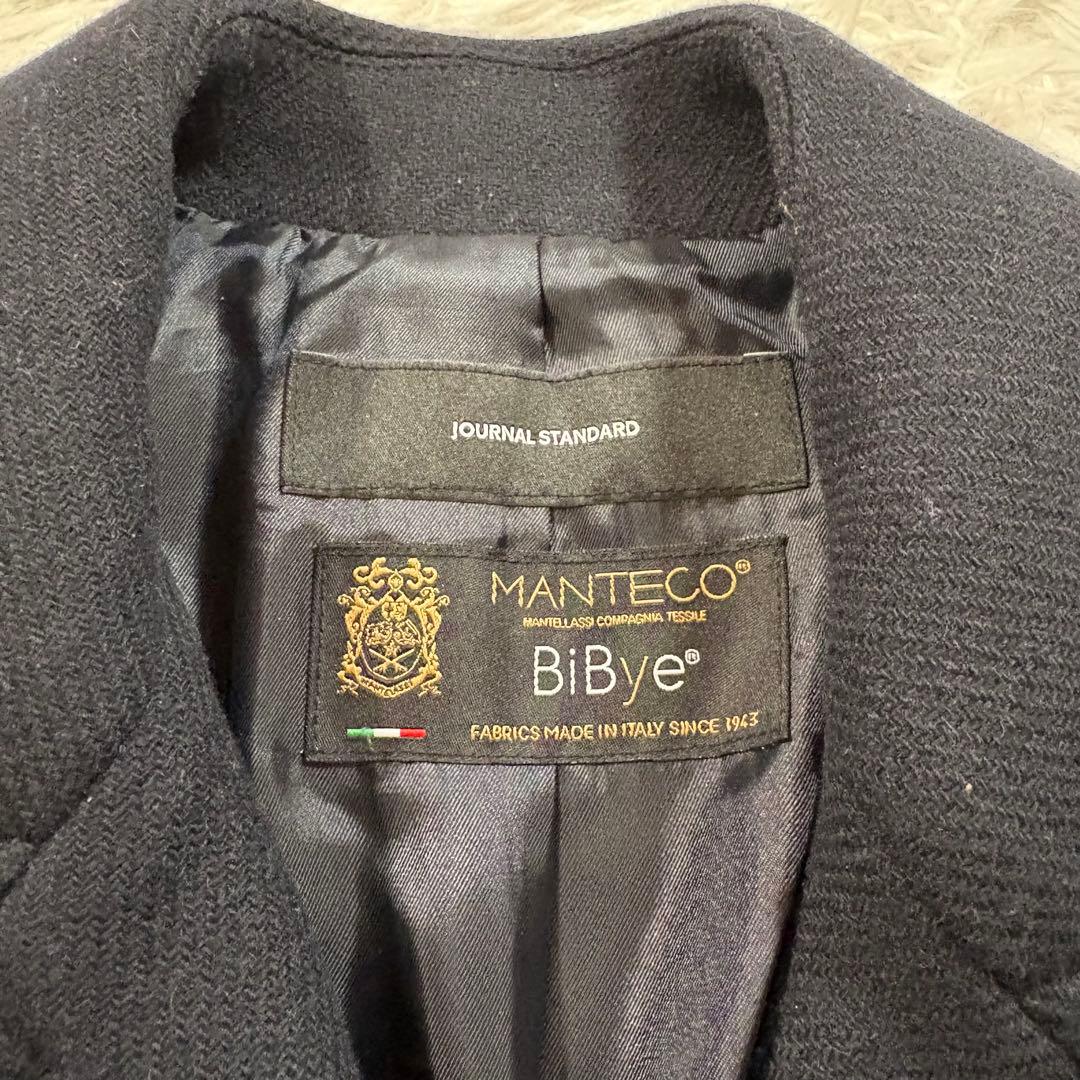 美品✨ジャーナルスタンダード　MANTECOダブルクロスPコート　38サイズ