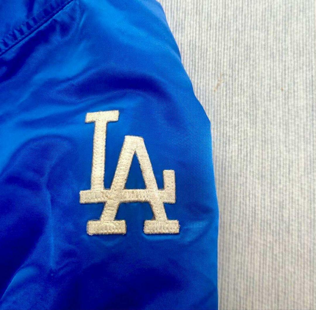 p*u様 Dodgers Starter スタジャン 青