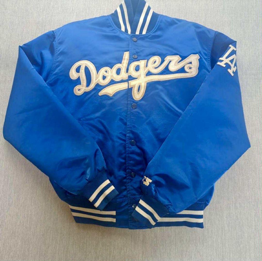 p*u様 Dodgers Starter スタジャン 青
