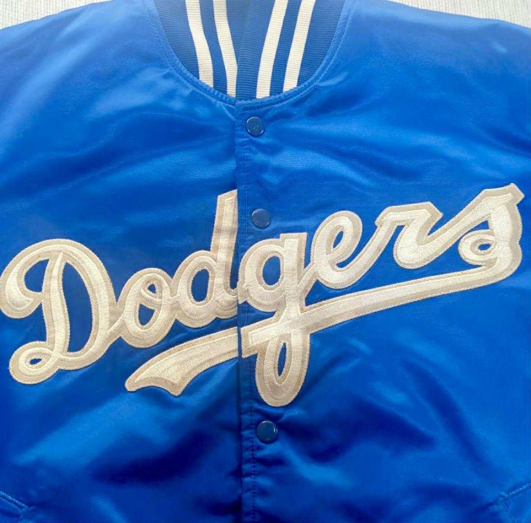 p*u様 Dodgers Starter スタジャン 青