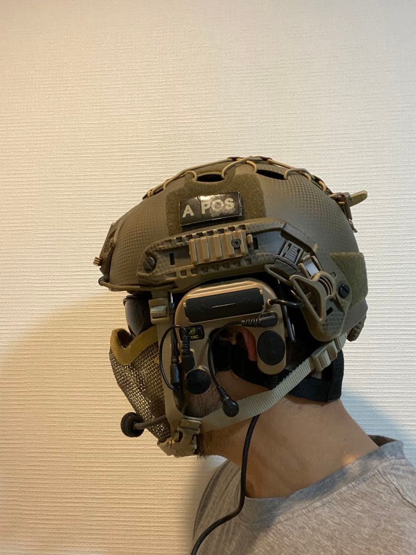 最終お値下げタクティカルヘッドセット　ZTAC ワイヤレスPTT セット