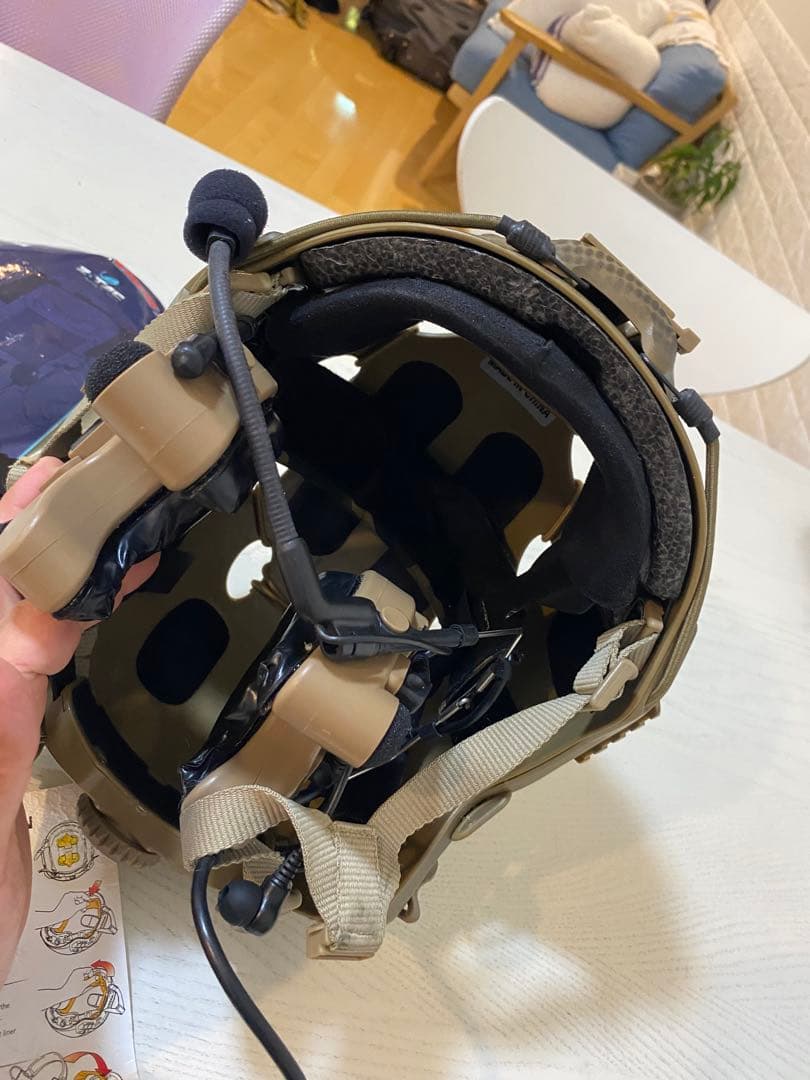 最終お値下げタクティカルヘッドセット　ZTAC ワイヤレスPTT セット