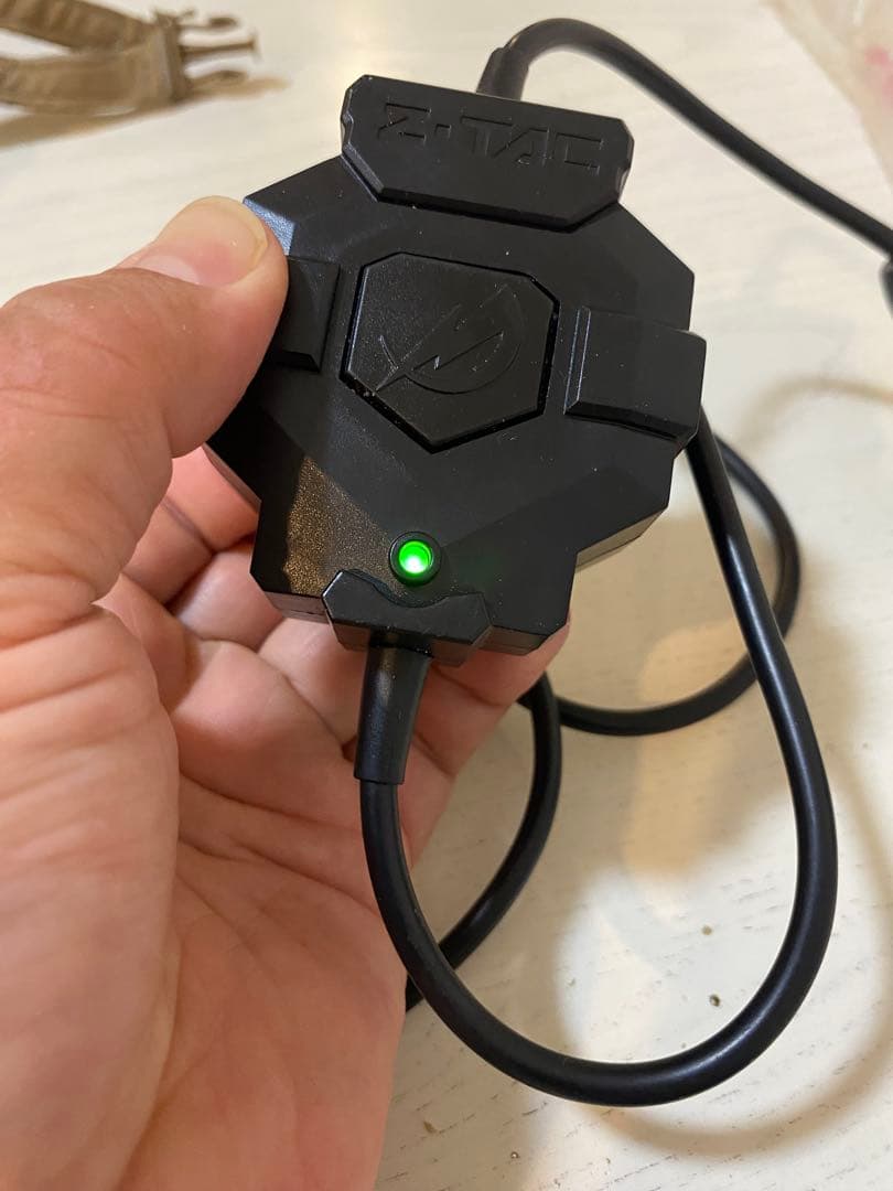 最終お値下げタクティカルヘッドセット　ZTAC ワイヤレスPTT セット