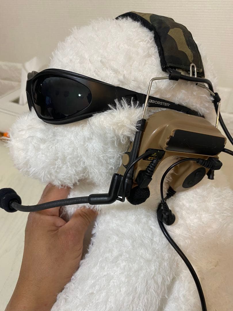 最終お値下げタクティカルヘッドセット　ZTAC ワイヤレスPTT セット