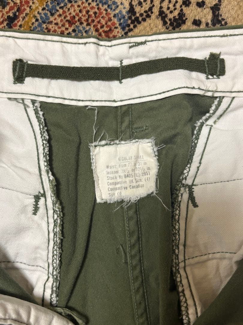 60s us army M65 カーゴパンツ67年製