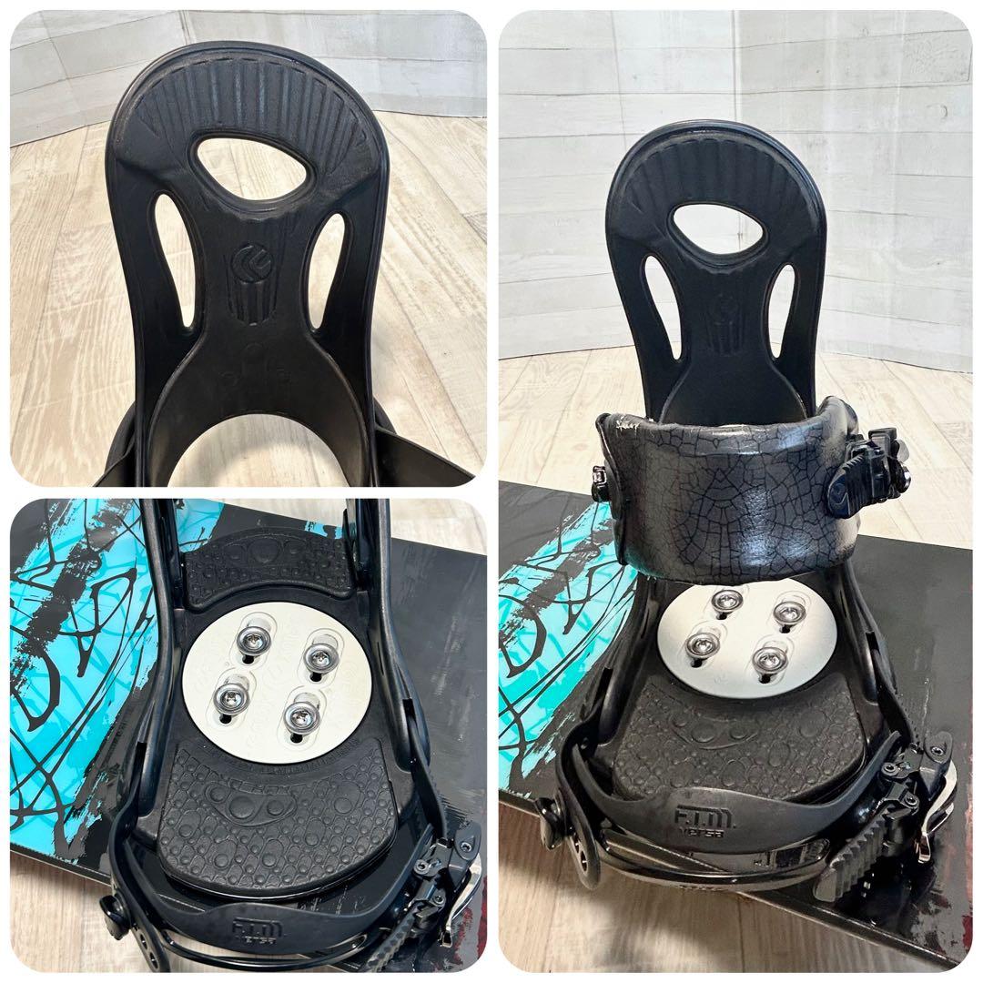 K2 RAYGUN 156㎝、FLUX PR　Mサイズ