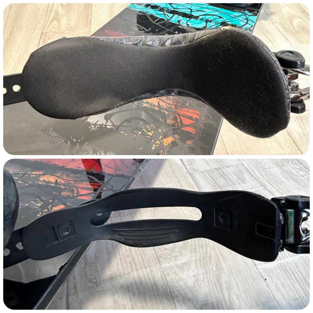 K2 RAYGUN 156㎝、FLUX PR　Mサイズ