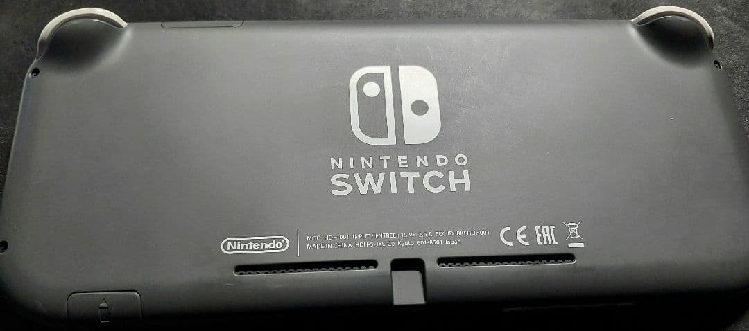 Nintendo Switch Lite グレー 本体のみ　通常モデル