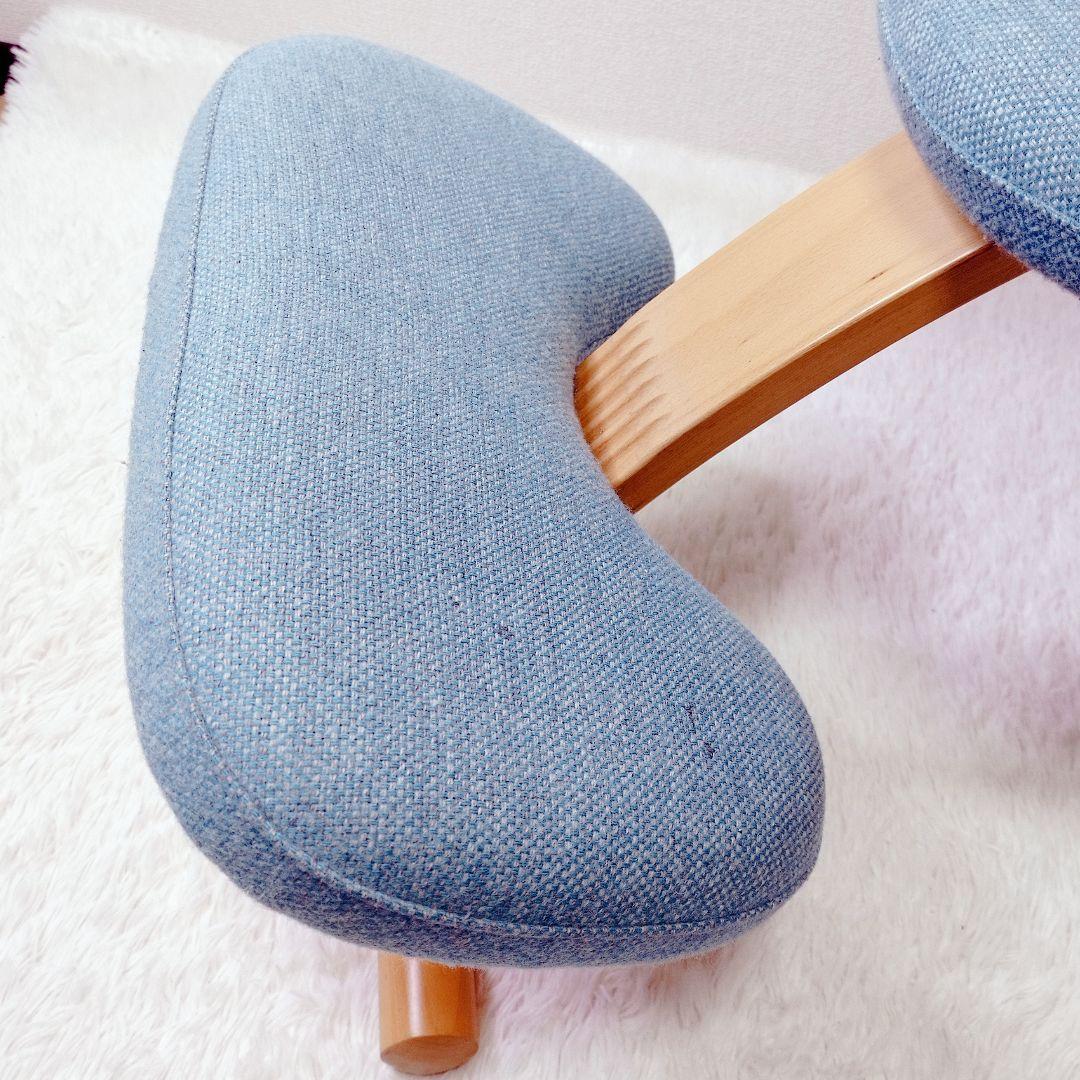 RYBO　リボ　バランスラボ　バランスイージー バランスチェア　ブルー　姿勢矯正