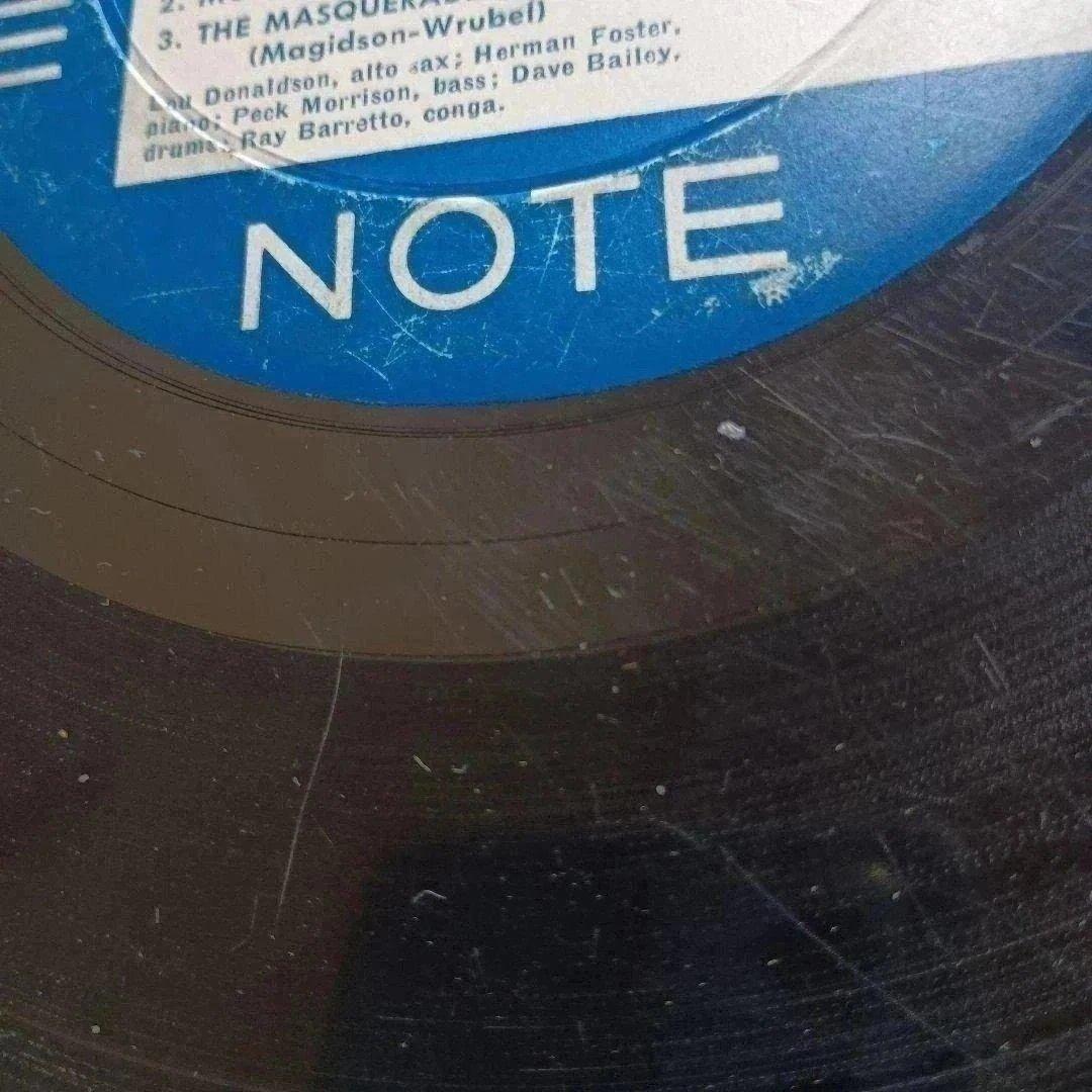 US Blues Walk Lou Donaldson DG RVG刻印 耳