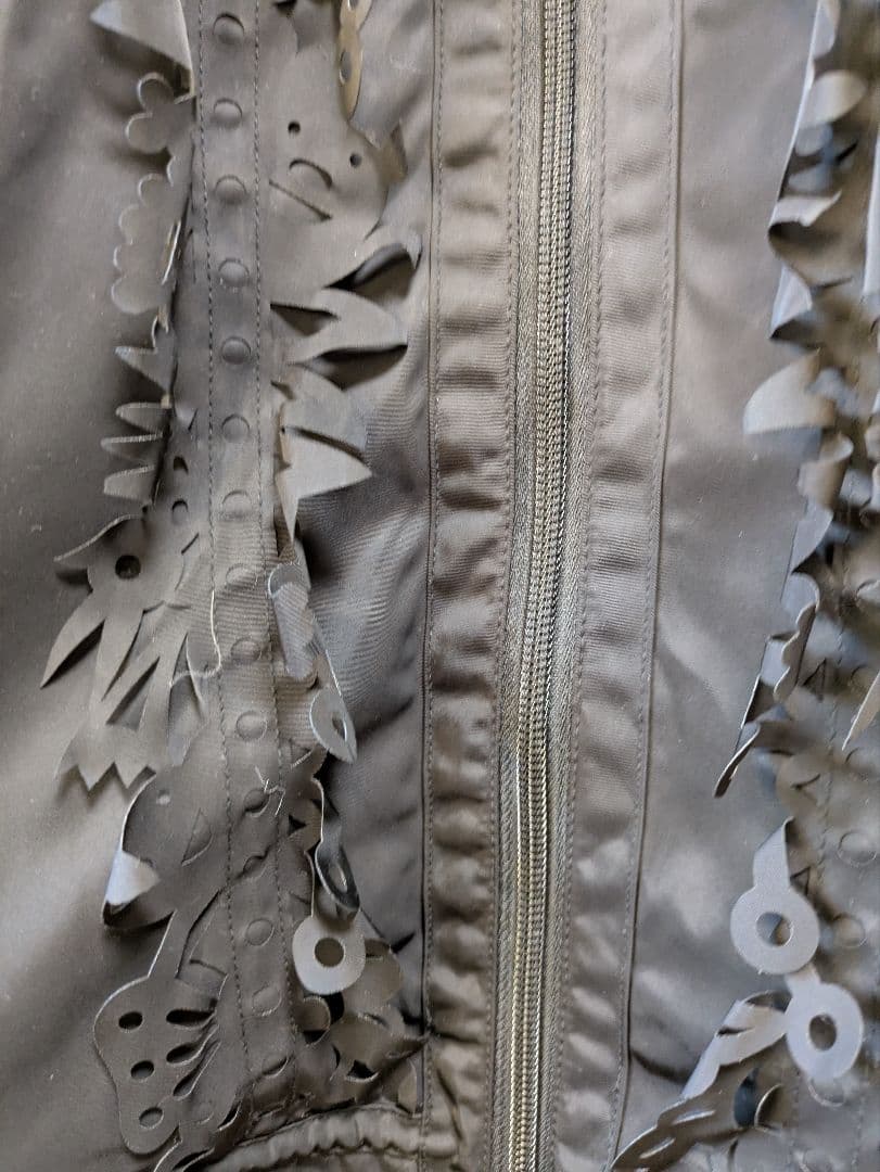 専用　最終値下げ！アルベロベロ♥️ぶたさんのポケットが可愛い!黒ロングコート