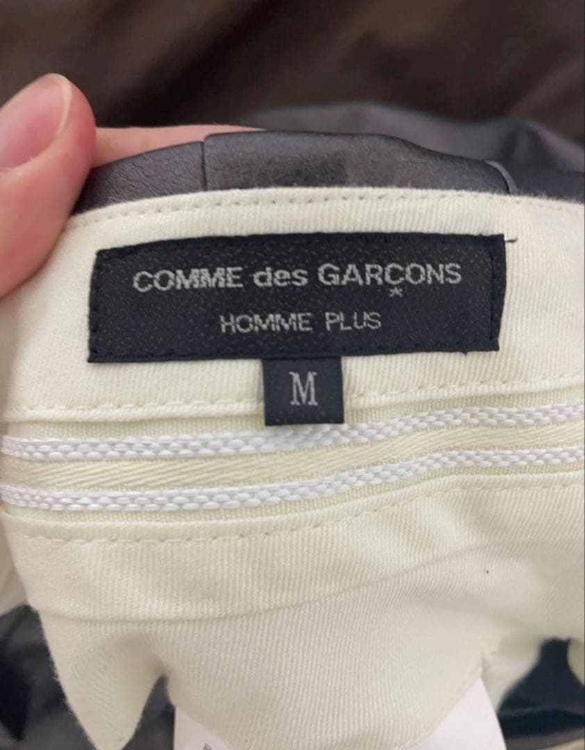 COMME des GARÇONS HOMME PLUS フェイクレザーショーツ