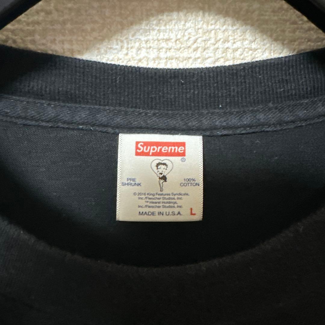 【激レア】Supreme Betty Boop Tシャツ L 今市隆二着用モデル