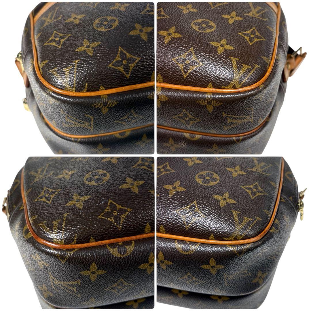 美品 LOUIS VUITTON モノグラム リポーターPM a1037