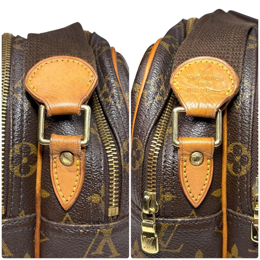 美品 LOUIS VUITTON モノグラム リポーターPM a1037