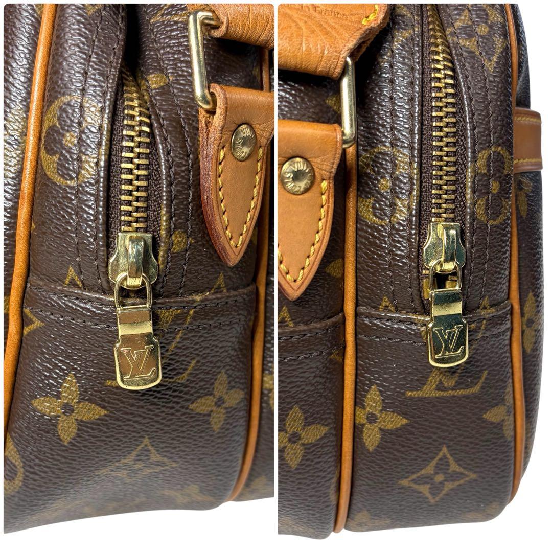 美品 LOUIS VUITTON モノグラム リポーターPM a1037